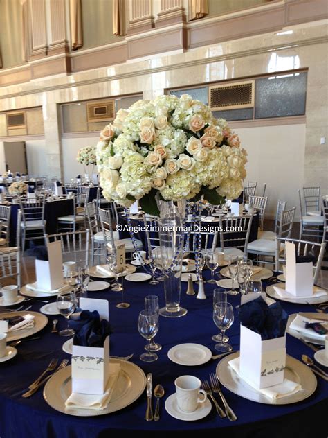 navy blue and ivory wedding.